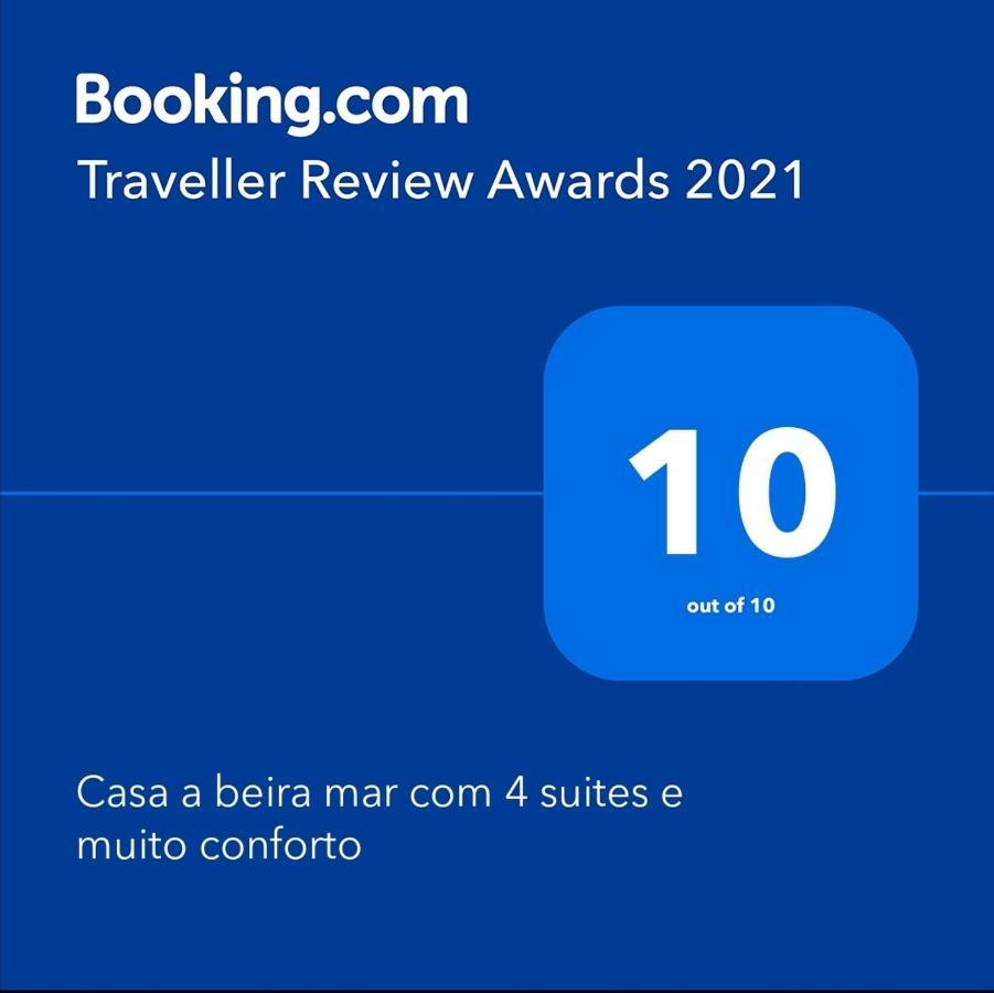 Casa A Beira Mar Com 4 Suites E Muito Conforto Pôrto das Galinhas Dış mekan fotoğraf