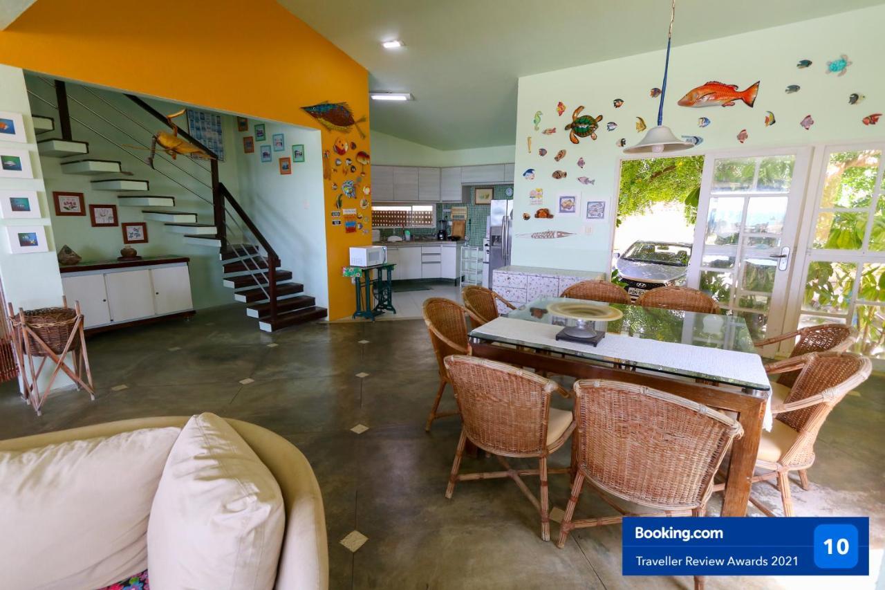 Casa A Beira Mar Com 4 Suites E Muito Conforto Pôrto das Galinhas Dış mekan fotoğraf