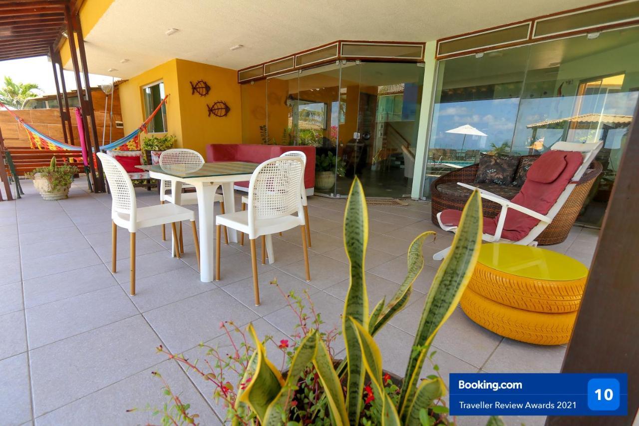 Casa A Beira Mar Com 4 Suites E Muito Conforto Pôrto das Galinhas Dış mekan fotoğraf